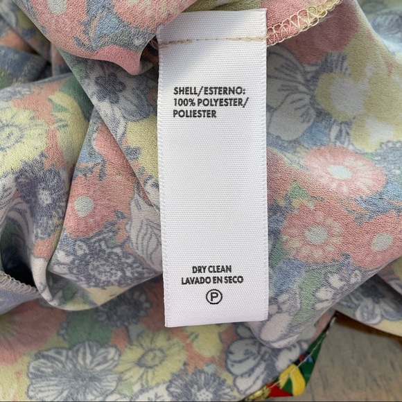 Rebecca Minkoff Tina Tie Waist Floral Midi Dress - Picture 11 of 14